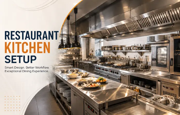restaurant kitchen setup